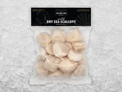 Product Image: Fulton's Finest Wild Colossal Dry Sea Scallops - 1lb